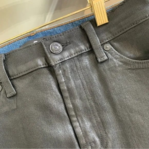 7 FOR ALL MANKIND DENIM JEAN MINI SKIRT